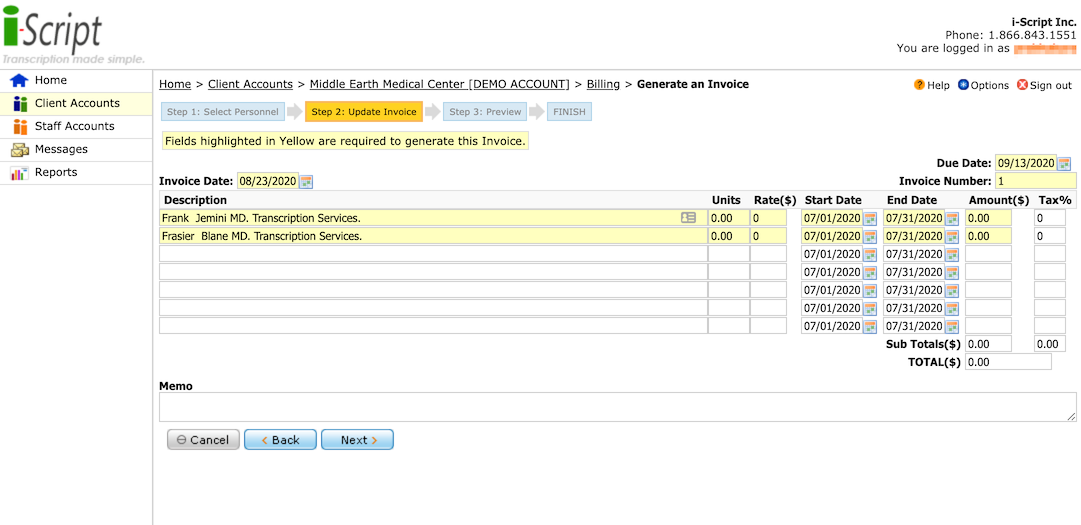 Scriptase ONE — User Management